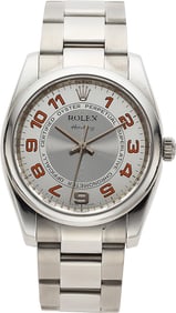 12043&colon; Rolex Air King Reference 114200 Stainless Steel 