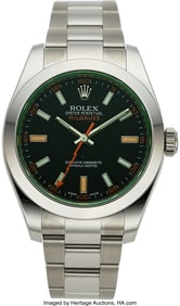 12044&colon; Rolex&comma; Stainless Steel Milgauss Ref&period; 116400GV Ci