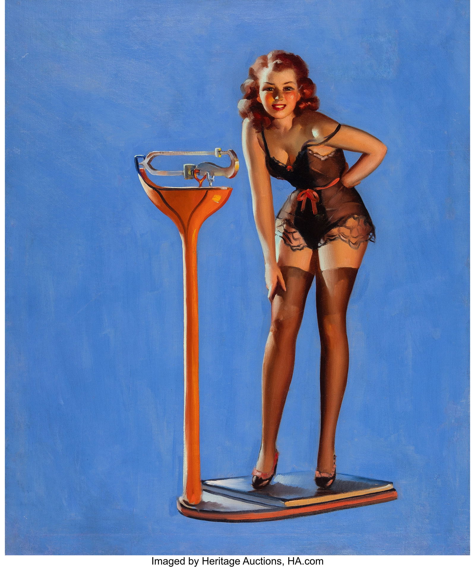 71031&colon; Gil Elvgren &lpar;American&comma; 1914-1980&rpar; Figures Don't 