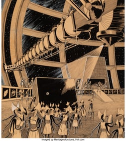71065: Frank R. Paul (American, 1884-1963) Extra-terres
