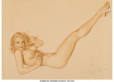 71039: Alberto Vargas (American, 1896-1982) Legacy Nude