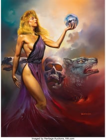 71069: Boris Vallejo (American, b. 1941) Circe, Ladies: