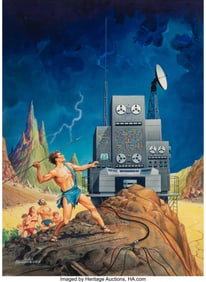 71058: Alex Schomburg (American, 1905-1998) Time Bomb,