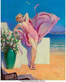 71044: Henry O'Hara Clive (American, 1881-1960) Seaside