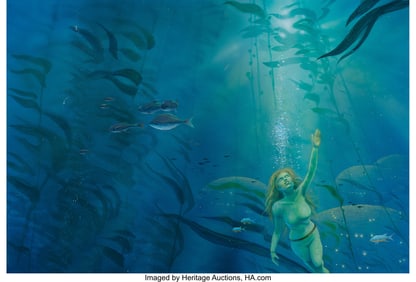 71076: Ron Miller (American, b. 1947) The Ascension Fac
