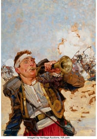 71060: Modest Stein (American, 1871-1958) We Are French