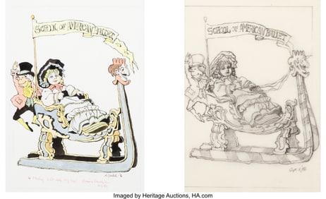 71111: Maurice Sendak (American, 1928-2012) School of A