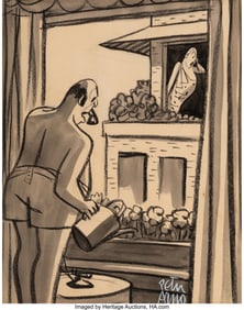 71095: Peter Arno (American, 1904-1968) I Refuse Madam!