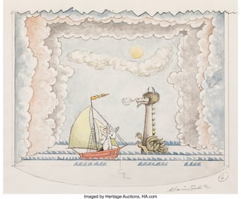 71108: Maurice Sendak (American, 1928-2012) Where the W