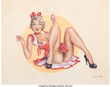 71169: Gennadiy Koufay (Russian, b. 1961) Pin-Up No. 16