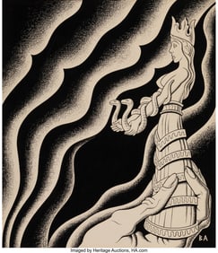 71180: Boris Artzybasheff (Russian, 1899-1965) Serpent