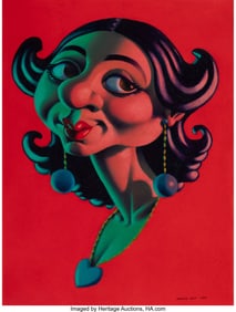 71181: Hannes Bok (American, 1914-1964) Cathy Earnshaw,