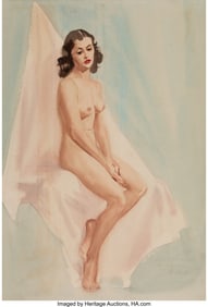 71149&colon; Alexander Kortner &lpar;American&comma; 1900-1999&rpar; Seated N