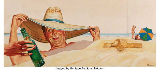 71201: Charles H. Towne (American, 20th Century) Did So