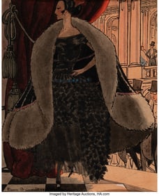 71153: Pierre Brissaud (French, 1885-1985) A L'Opéra,