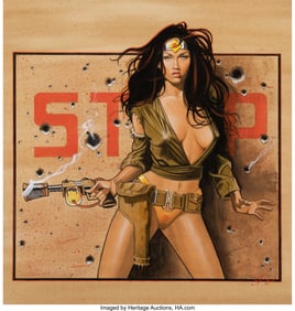 71162: Jim Silke (American, 1931-2025) Brunette with a