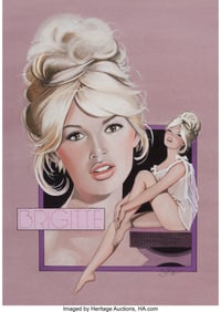 71164: Jim Silke (American, 1931-2025) Brigitte Bardot,