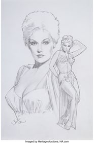 71166: Jim Silke (American, 1931-2025) Kim Novak, 2015