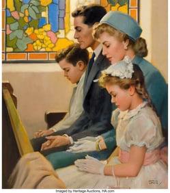 71210: Andrew Loomis (American, 1892-1959) A Family Pra