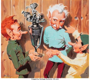 71212: William Medcalf (American, 1920-2005) Hole in 1-