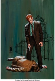 71216: Robert Schulz (American, 1928-1978) Trapped pape