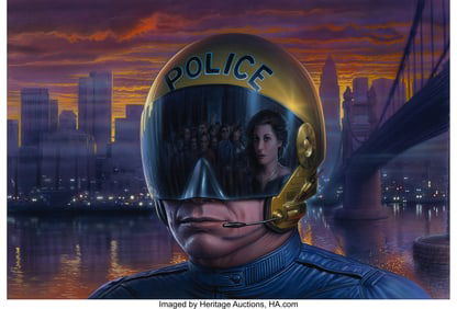 71248: Mick McGinty (American, 1952-2021) Robo Cop, mov