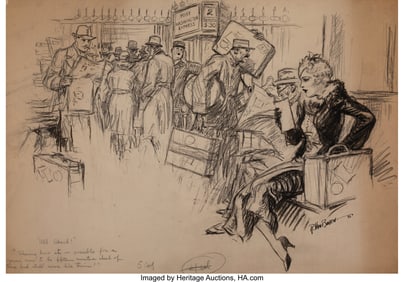 71288: Raeburn Van Buren (American, 1891-1987) "All Abo