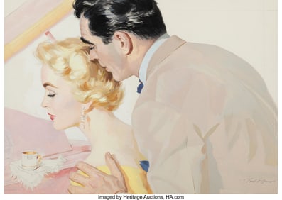 71313: Paul Callan Burns (American, 1910-1990) Piano, c