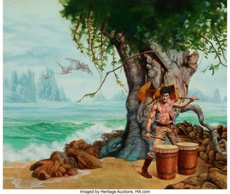 71231: Rowena Morrill (American, 1944-2021) Dragondrums