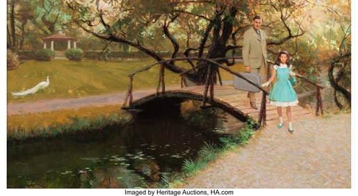 71299: Tom Lovell (American, 1909-1997) Please Tell Mot