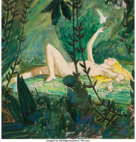 71301: Edwin Georgi (American, 1896-1964) In the Forest