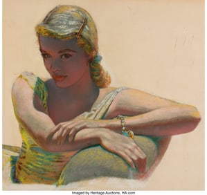 71302: Edwin Georgi (American, 1896-1964) Seated Figure