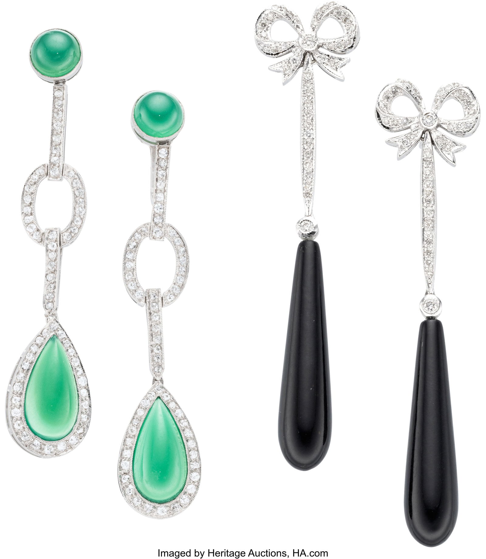 Black Coral, Chalcedony, Diamond, Platinum, Whit (1 of 1)