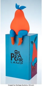 42245: Parra (b. 1976) A Pear Lamp, 2021 Painted cast v