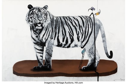 42331: Hama Woods (b.1981) Rats Dressing Tiger, 2017 Ac