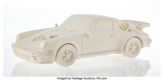 42008: Daniel Arsham (b. 1980) Eroded Porsche 911 Turbo