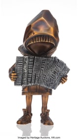 42251: Pez (20th Century) Ghetto Blaster, 2022 Bronze 1
