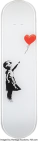 42012: Banksy (b. 1974) Girl With Balloon Offset lithog
