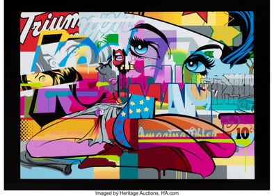 42257: POSE (Jordan Nickel) (b. 1980) Triumph, 2021 Scr