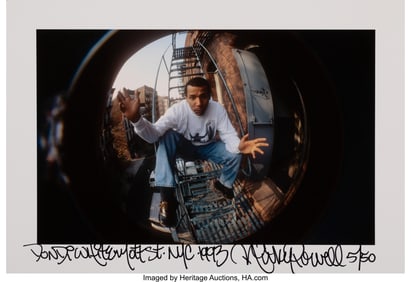 42258: Ricky Powell (1961-2021) Dondi, Mott Street. NYC