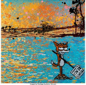 42186: Mau Mau (20th century) Private Beach II Acrylic