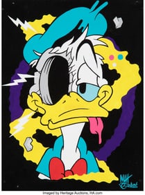 42112: Matt Gondek (b. 1982) Donald Acrylic on canvas 1
