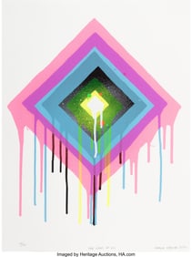 42119: Maya Hayuk (b. 1969) The Likes of Us, 2017 Scree