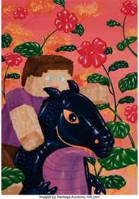 42269: Dhawa Rezkyna (b. 1991) Untitled, 2022 Acrylic