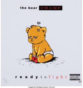 42270: JC Rivera (b. 1979) Ready To Fight Screenprint i