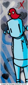 42037: Chris RWK (20th Century) Not So Blue, 2021 Acryl
