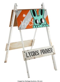 42132: Blake Jones (20th Century) Untitled Acrylic on f