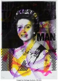 42137: Heath Kane (20th Century) Rich Screenprint and a