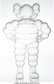 42140: KAWS (b. 1974) Chum (Clear), 2002 Cast resin 12-