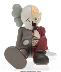 42142: KAWS (b. 1974) Resting Place (Brown), 2013 Paint